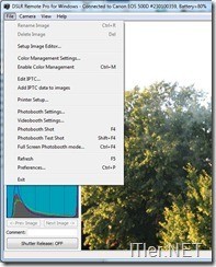 2-DSLR-Remote-Pro-Menü1