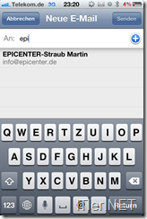 Autovervollständigen-iPhone-iPad-Fehler
